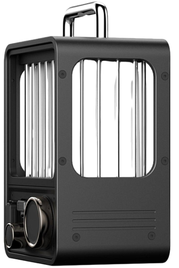 Фонарь кемпинговый Flextail Villa Lantern Black - Фото 2 большая
