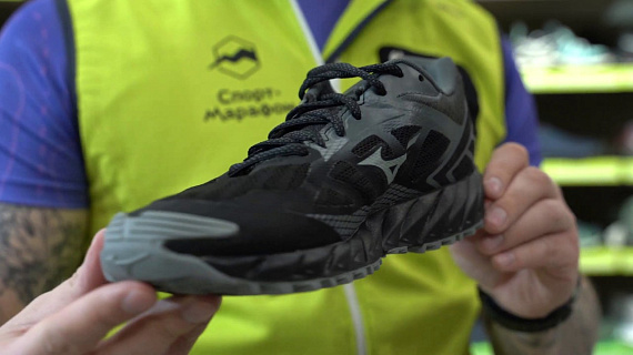 Кроссовки женские Mizuno Wave Ibuki 2 GTX Чер/Сер/Т.Сер - Фото 2 большая