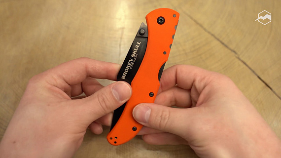 Нож Cold Steel Broken Skull I Orange - Фото 1 большая