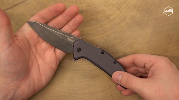 Нож Kershaw Link Grey - Фото 1 большая
