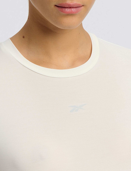 Футболка женская Reebok Rbk-Chill Athletic Белый - Фото 3 большая