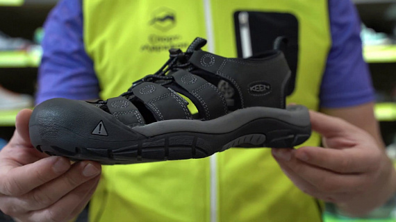 Сандалии мужские Keen Newport Black/Steel Grey - Фото 2 большая
