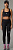 Тайтсы женские The North Face Mountain Athletics Flex 25in Graphic Tnf Black - Фото 4 малая