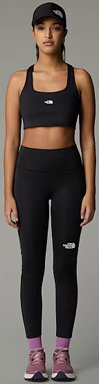 Тайтсы женские The North Face Mountain Athletics Flex 25in Graphic Tnf Black - Фото 4 большая