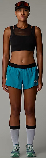 Шорты женские The North Face Breeze 3in Deep Teal - Фото 4 большая