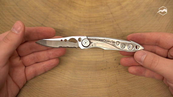 Нож Leatherman Skeletool KBX Stainless Steel - Фото 2 большая