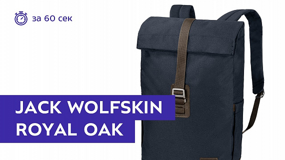 Рюкзак Jack Wolfskin Royal Oak Night Blue - Фото 2 большая