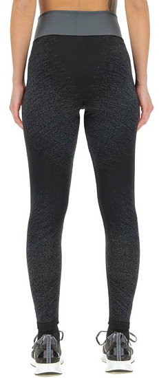 Брюки женские UYN Running Exceleration Long Black/Cloud - Фото 2 большая