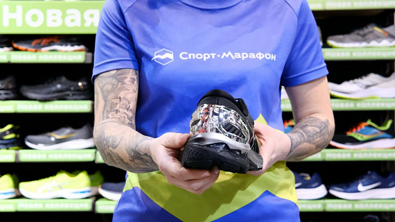 Кроссовки мужские ASICS Gel-Kayano 27 Platinum Black/Pure Silver - Фото 2 большая