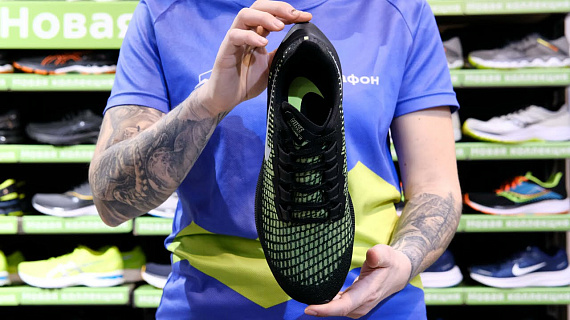 Кроссовки мужские Nike Air Zoom Pegasus 37 Black/Reflect Silver-Ghost Green - Фото 2 большая