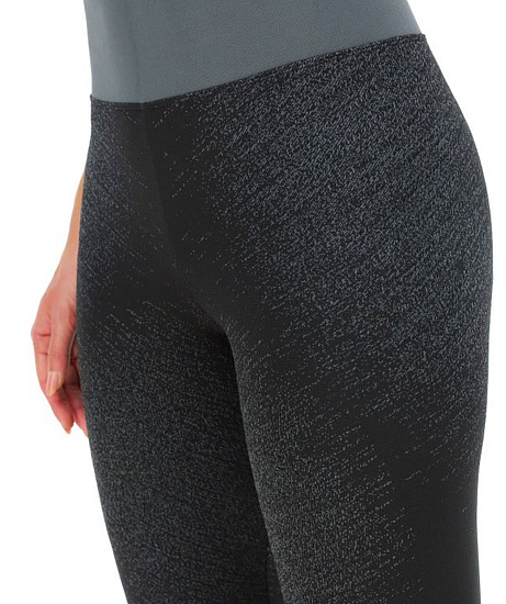 Брюки женские UYN Running Exceleration Long Black/Cloud - Фото 4 большая