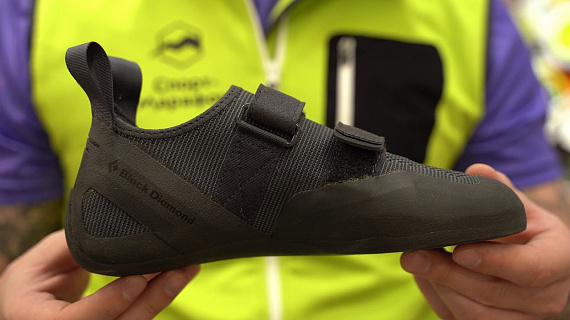 Скальные туфли Black Diamond Momentum Vegan Carbon - Фото 2 большая