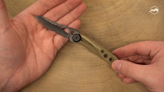 Нож Leatherman Skeletool KBX Coyote Tan - Фото 2 большая