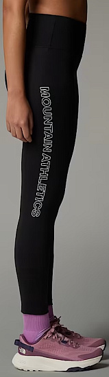 Тайтсы женские The North Face Mountain Athletics Flex 25in Graphic Tnf Black - Фото 2 большая