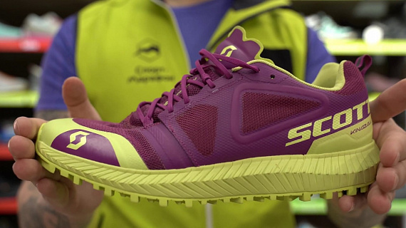 Кроссовки женские Scott Kinabalu Purple/Green - Фото 2 большая