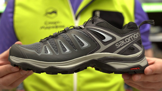 Кроссовки женские Salomon X Ultra 3 Stormy Wea/Ebony/C - Фото 2 большая