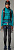 Куртка женская The North Face Windstream Shell Galactic Blue - Фото 6 малая
