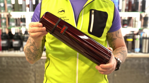 Термос Thermos FBB-1000 Red - Фото 2 большая