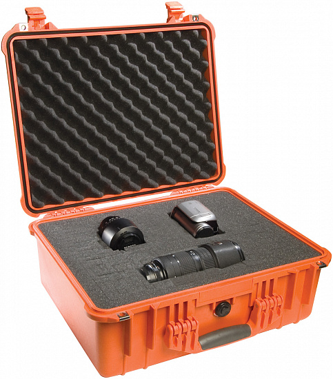 Кейс Pelican 1550 Protector Case с поропластом Black - Фото 5 большая