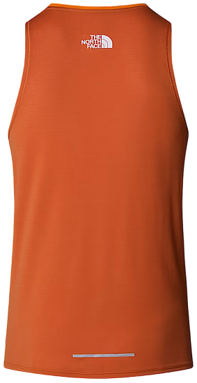 Майка мужская The North Face High Trail Run Digital Orange/Iron Bro - Фото 8 большая