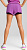 Шорты женские Puma Run Velocity 2in1 3 Wild Berry - Фото 4 малая