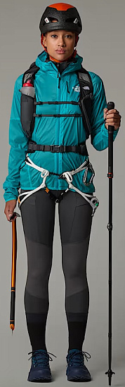 Куртка женская The North Face Windstream Shell Galactic Blue - Фото 7 большая