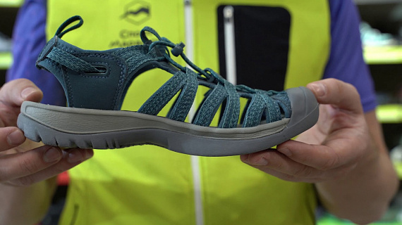 Сандалии женские Keen Whisper Smoke Blue - Фото 2 большая