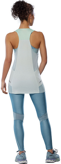 Майка женская Mizuno DryAeroFlow Cloud Blue - Фото 3 большая