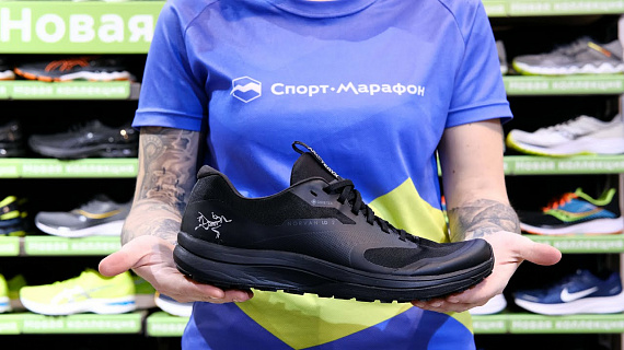 Кроссовки мужские Arcteryx Norvan LD 2 Gtx Black/Black - Фото 2 большая