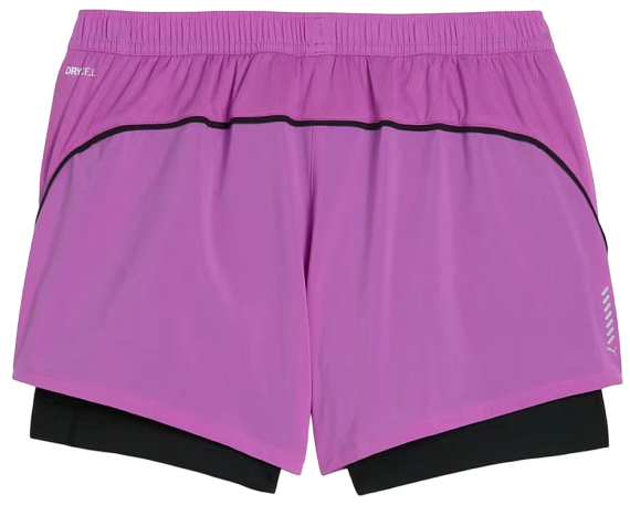 Шорты женские Puma Run Velocity 2in1 3 Wild Berry - Фото 7 большая