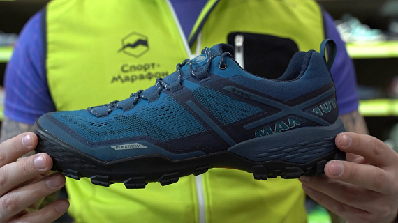 Кроссовки мужские Mammut Ducan Low GTX Sapphire/Dark Sapphire - Фото 2 большая