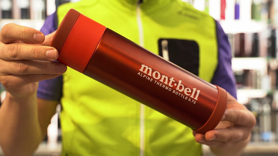 Термос MontBell Alpine Thermo Bottle 750 Red - Фото 2 большая