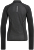 Лонгслив женский Reebok Running 1/4 Zip Черный - Фото 3 малая