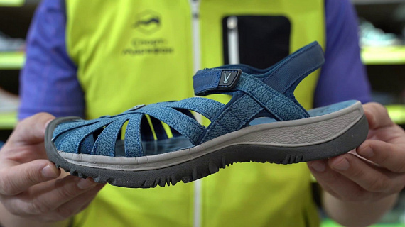 Сандалии женские Keen Rose Sandal Blue Opal/Provincial Blue - Фото 2 большая