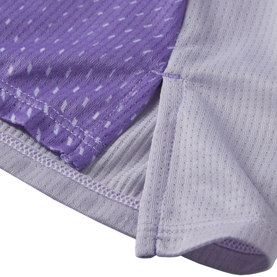 Майка женская Mizuno DryAeroFlow Graphic Paisley Purple - Фото 6 большая