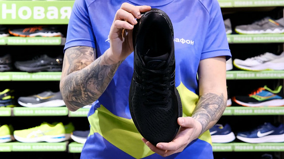 Кроссовки мужские ASICS Gel-Kayano 27 Black/Black - Фото 2 большая