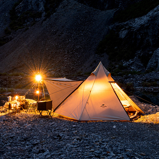 Палатка Naturehike Ranch 4 Quicksand Gold - Фото 6 большая