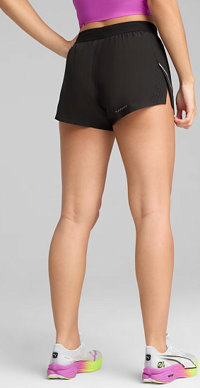 Шорты женские Puma Raceday Ultraweave 3 Black - Фото 4 большая