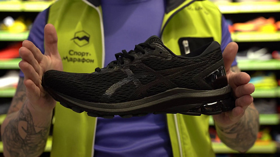 Кроссовки мужские ASICS GT-1000 9 Black/Black - Фото 2 большая