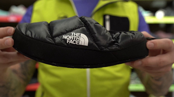 Тапки мужские The North Face NSE Tent Mule III Black - Фото 2 большая