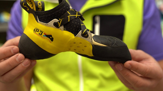 Скальные туфли La Sportiva Solution White/Yellow - Фото 1 большая